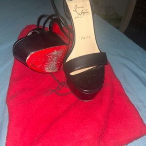 Christian Louboutin Loubi Queen Alta Sandals